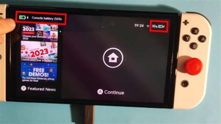 How do you know if your Switch is charging?
