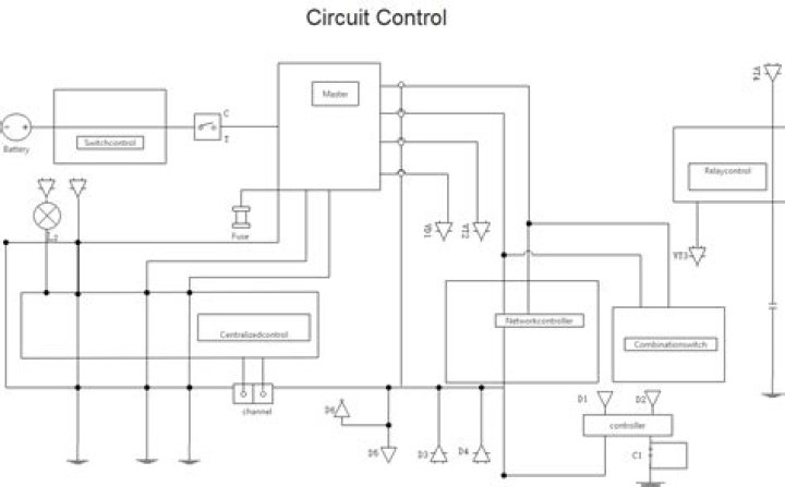 How do you make a schematic diagram for a circuit?