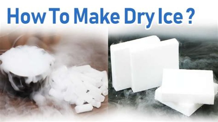 How do you make dry ice effect