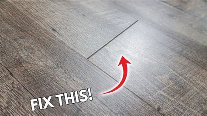 How do you remove footprints from laminate flooring