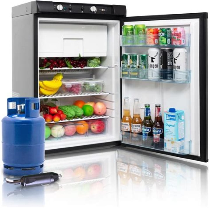 How do you service a gas fridge in a motorhome?