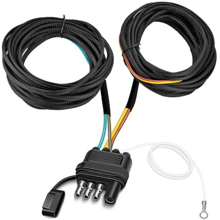 How do you test a 4 wire trailer harness?