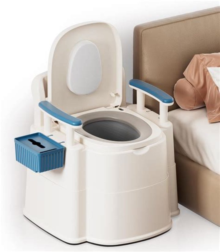 How do you unclog a commode in a camper?