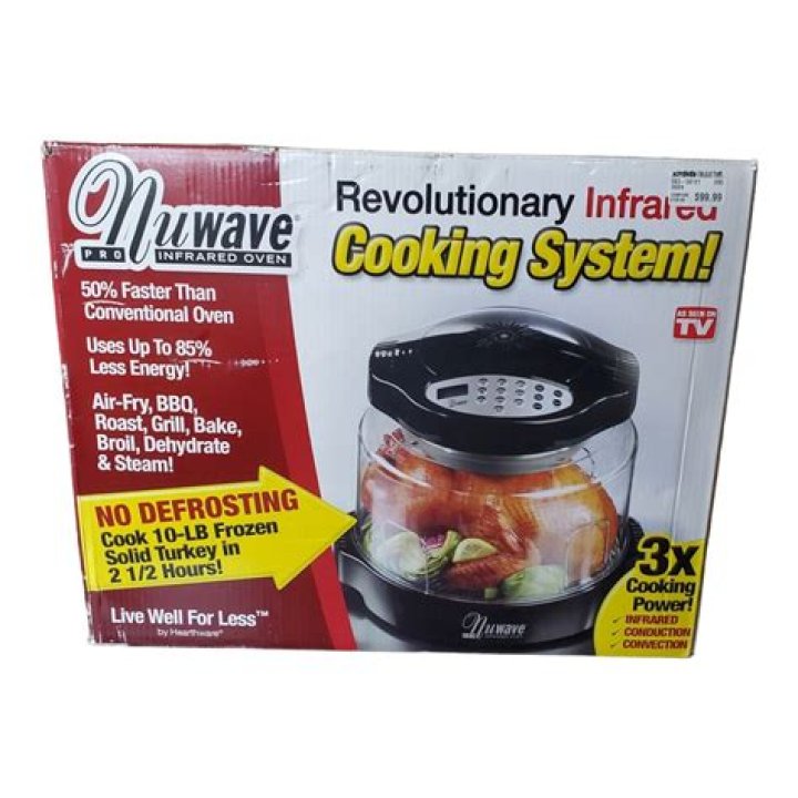 How does the NuWave infrared oven work