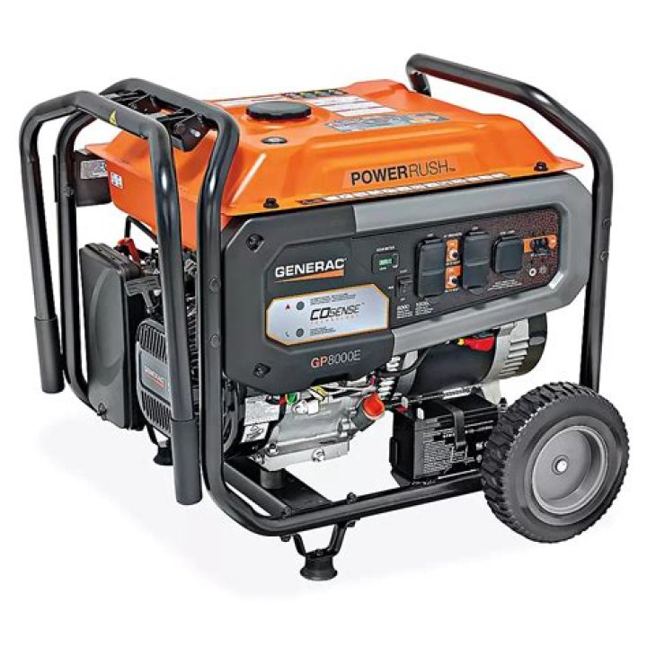 How is the Generac 7500exl generator rated?