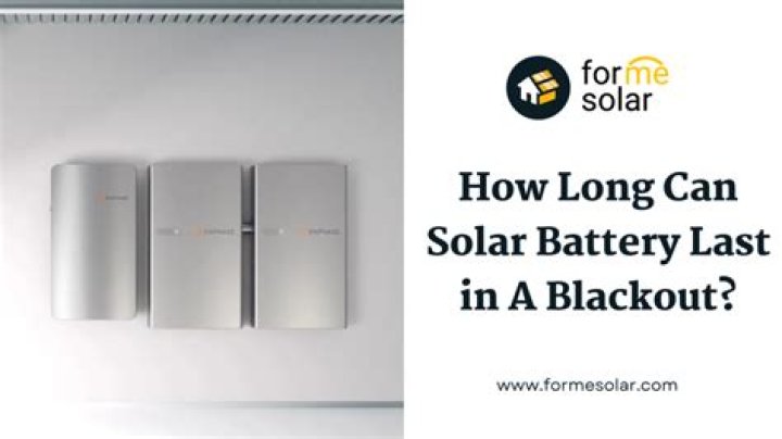 How long can a battery power a house?