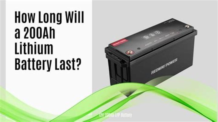 How long will a 200ah battery run a refrigerator?