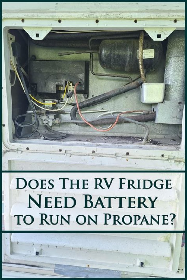 How long will a camper fridge run on propane?