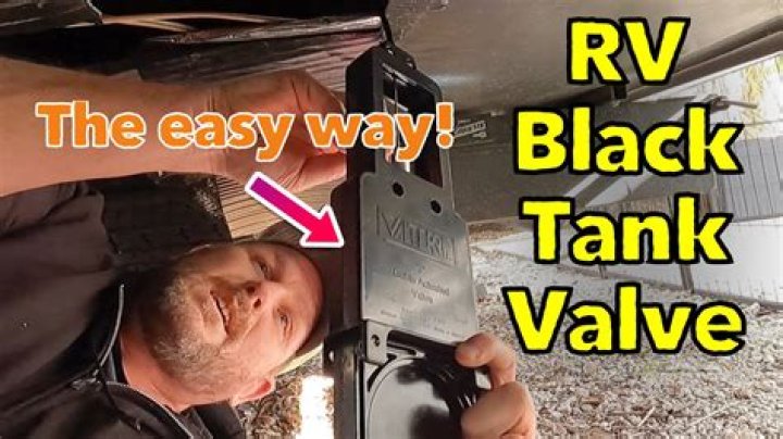 How many gallons does an RV black tank hold?