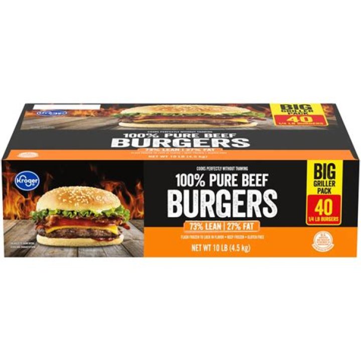 How many hamburger patties come in a package