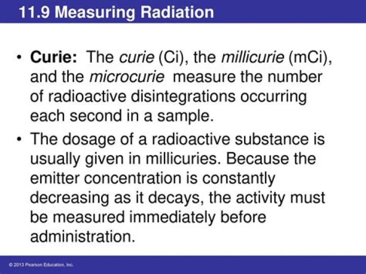 How many Millicuries are in a microcurie