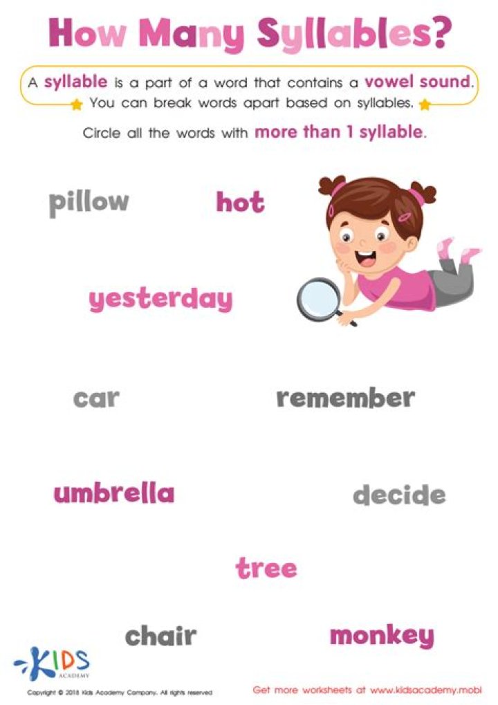 How many syllables are in muscle