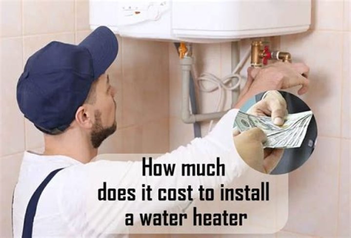 How much does a hot water heater cost