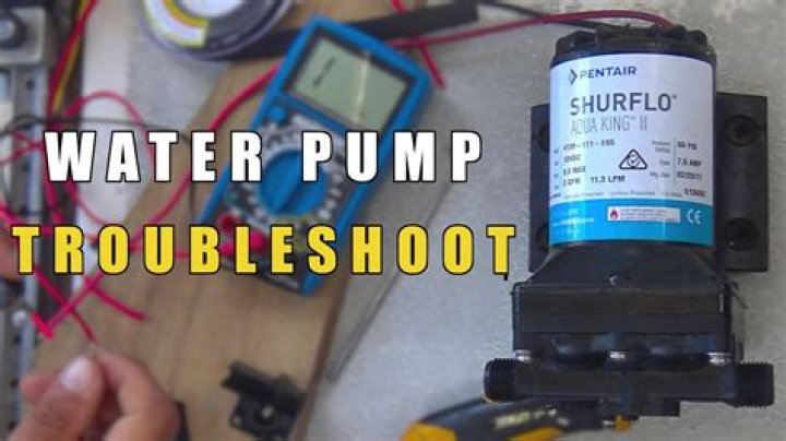 How much is a shurflo RV water pump?