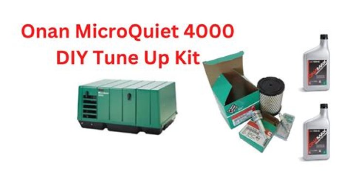 How much oil to put in Onan 4K microquiet generator?