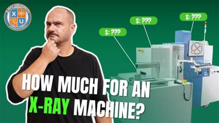 How much power does an X ray machine use