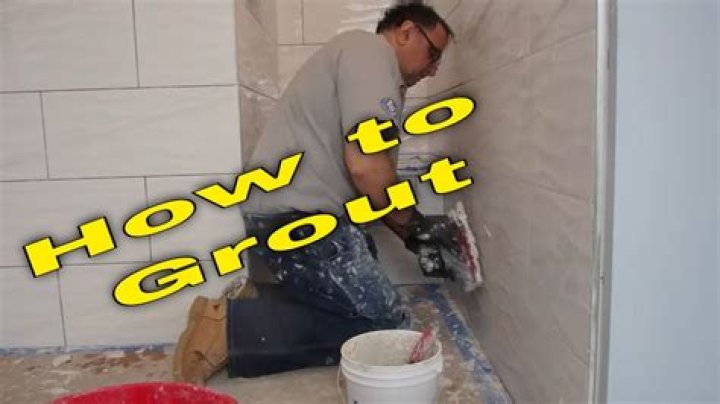 How to apply grout - How To Discuss