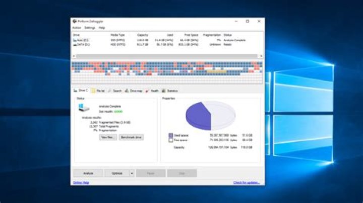 How to defrag a computer