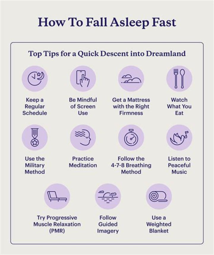 How to fall asleep fast