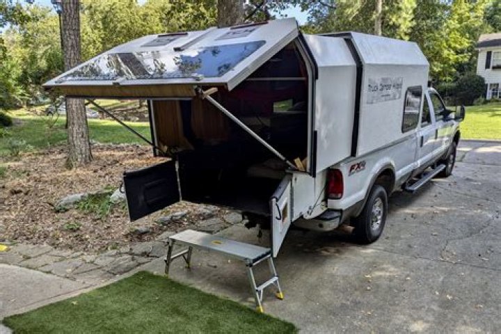 How to fix the front of a pop up camper?