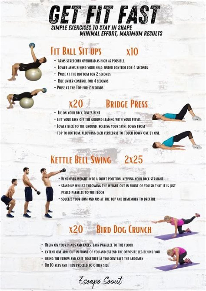 How to get fit fast
