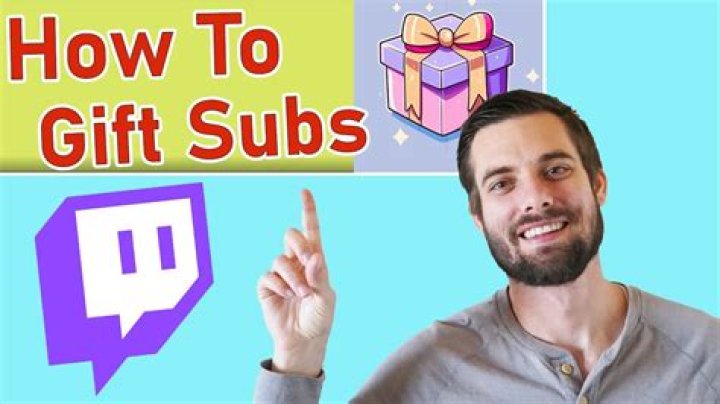 How To Gift Subs On Facebook