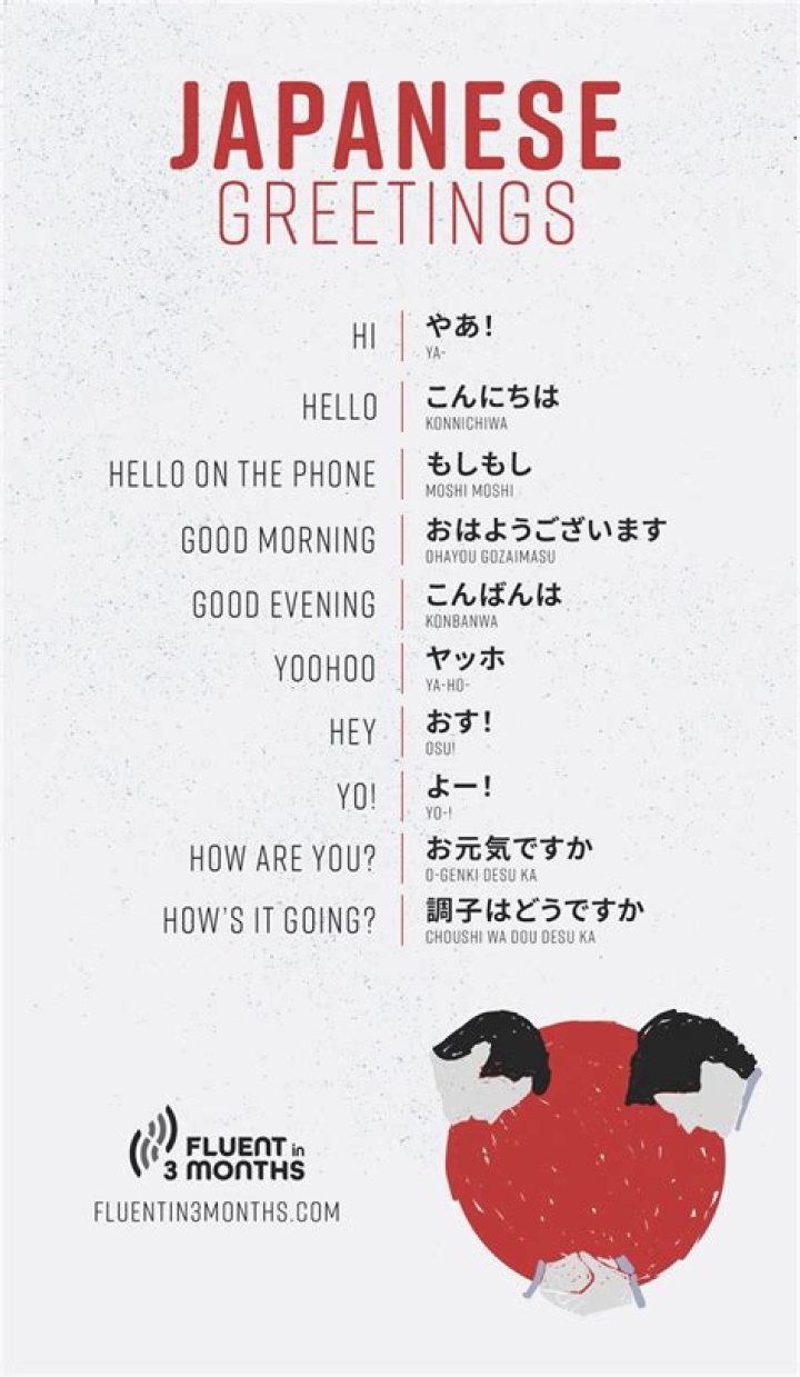 How to Japanese Greetings and Good-Byes