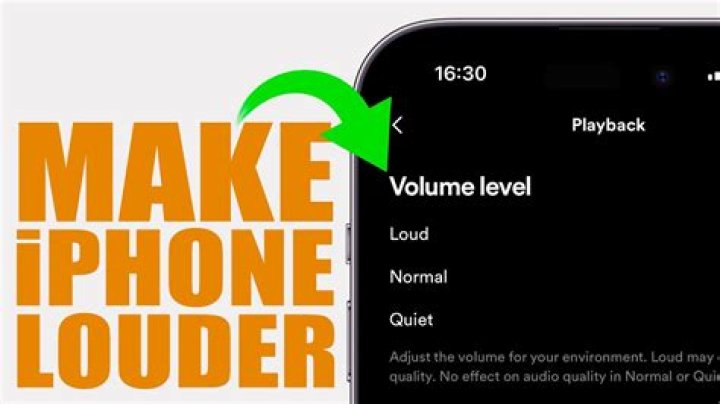 How to make volume louder on iphone