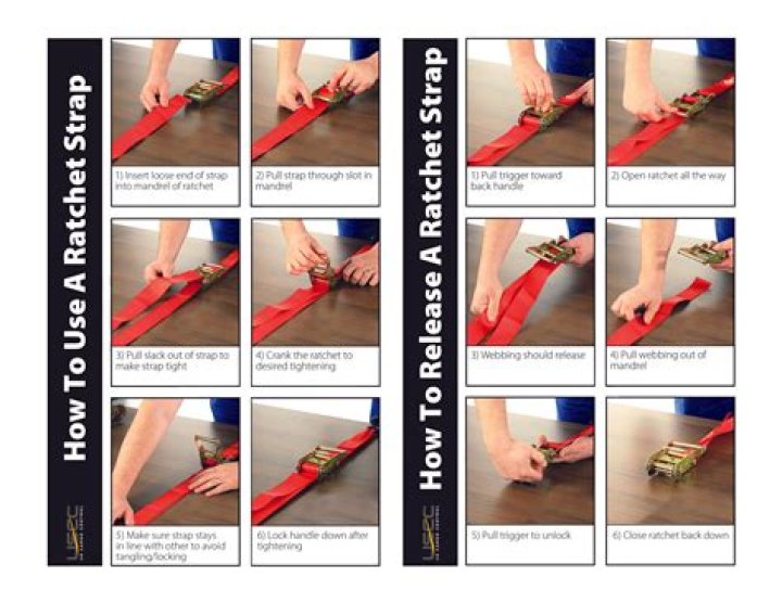 How To Put Ratchet Straps Together
