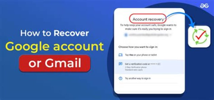How To Recover Google Account?