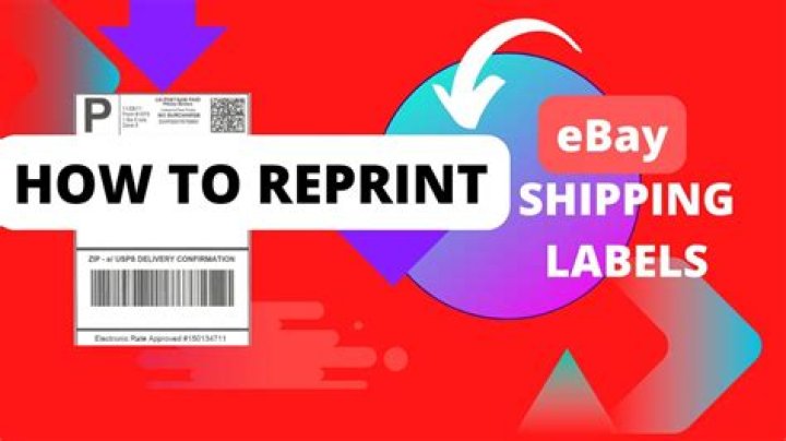 How to Reprint Shipping Labels PayPal?