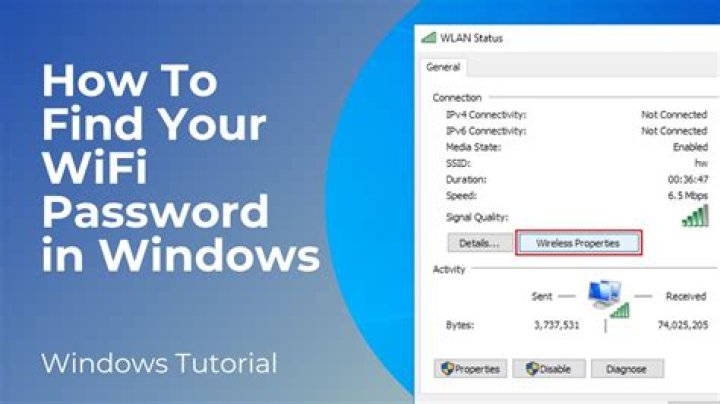 How to see wifi password