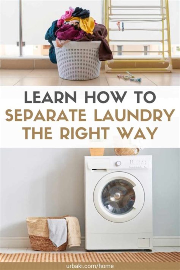 How to separate laundry - How To Discuss