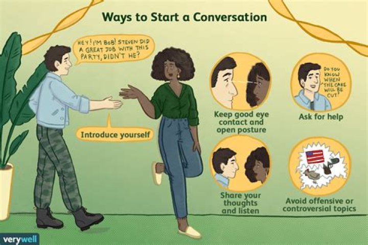 How to start a conversation with a friend