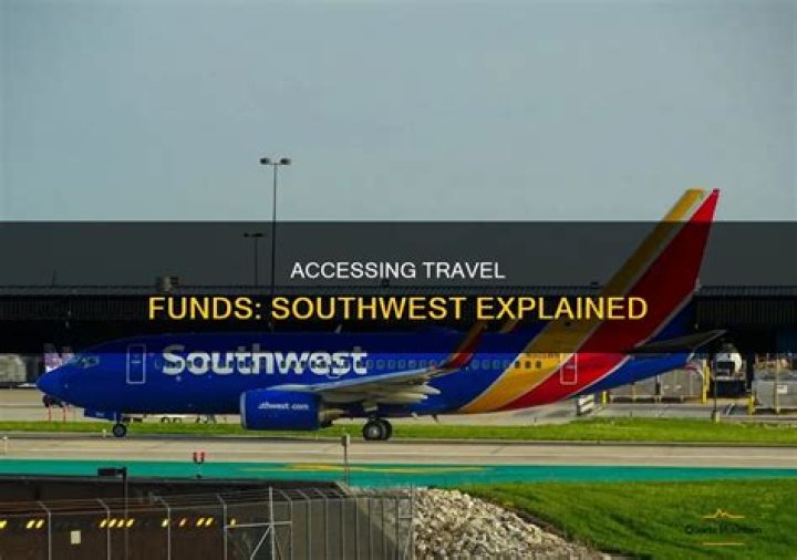 How To Use Travel Funds For Southwest Flight