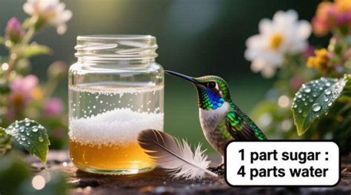Hummingbird water ratio - How To Discuss