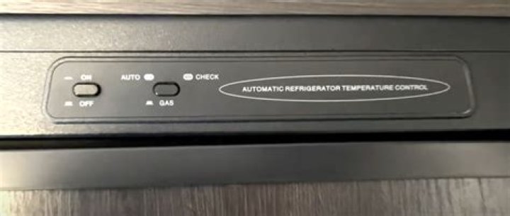 Is the check light on on my Dometic refrigerator?