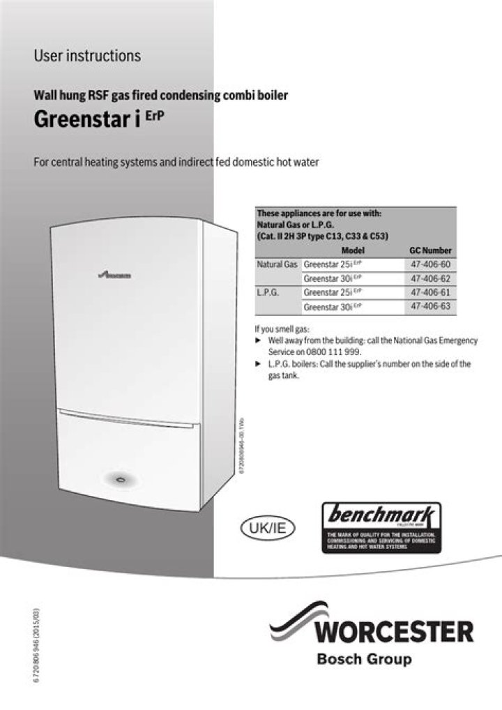 Is Worcester Greenstar RI a combi boiler