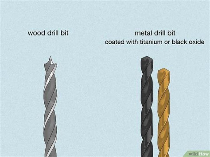 Metal drill bit vs wood
