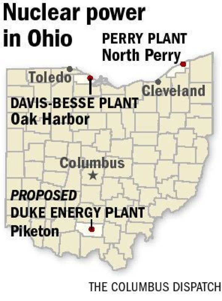 Nuclear power plants in ohio