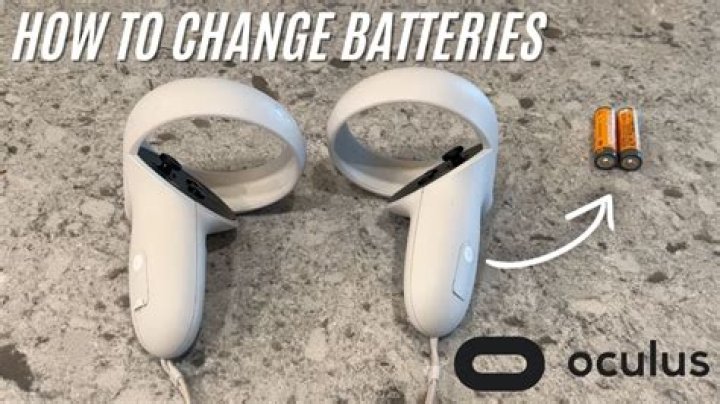Oculus quest 2 controller battery