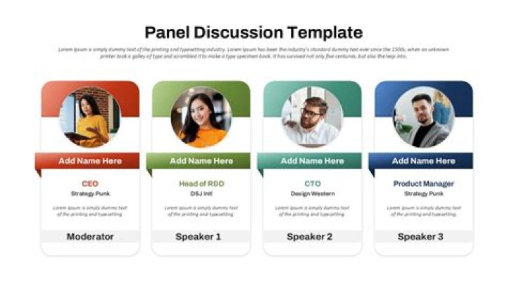 Panel study - How To Discuss