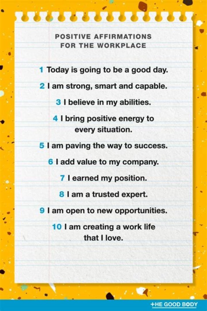 Positive words of affirmation - How To Discuss