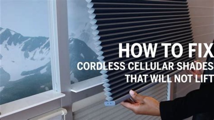 Quick Answer: How To Repair Cellular Window Blinds