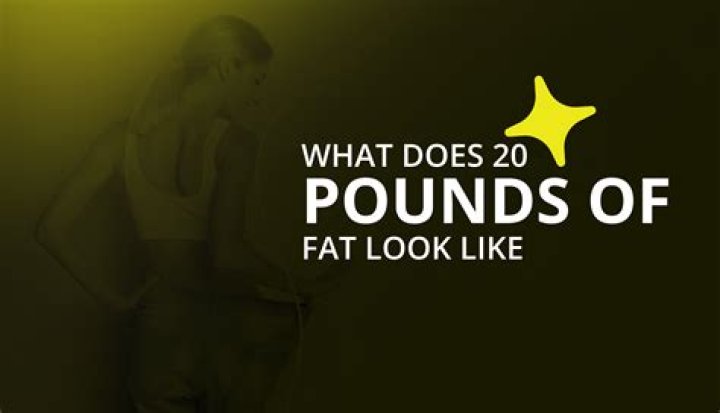 Quick Answer: What Does 90 Pounds Of Fat Look Like