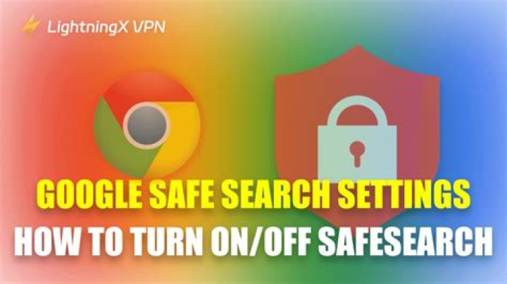 Safe search settings - How To Discuss