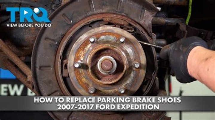 Should you replace parking brake shoes?