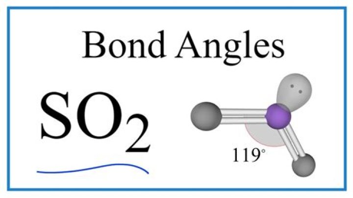 So2 Bond Angle - How To Discuss