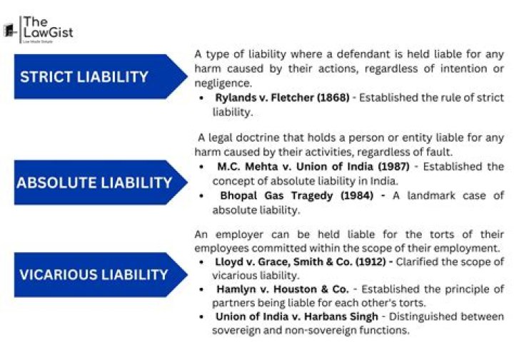 Strict Liability Statutes - How To Discuss
