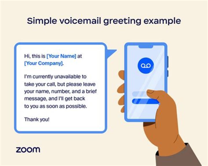 Take me to voicemail - How To Discuss